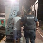 FUGÓ DE CONTROL POLICIAL CON MOTO ROBADA: TERMINÓ DETENIDO