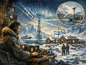 PRIMERA COMUNICACIÓN RADIOTELEGRÁFICA CON LA ANTÁRTIDA: UN HITO ARGENTINO EN EL FIN DEL MUNDO